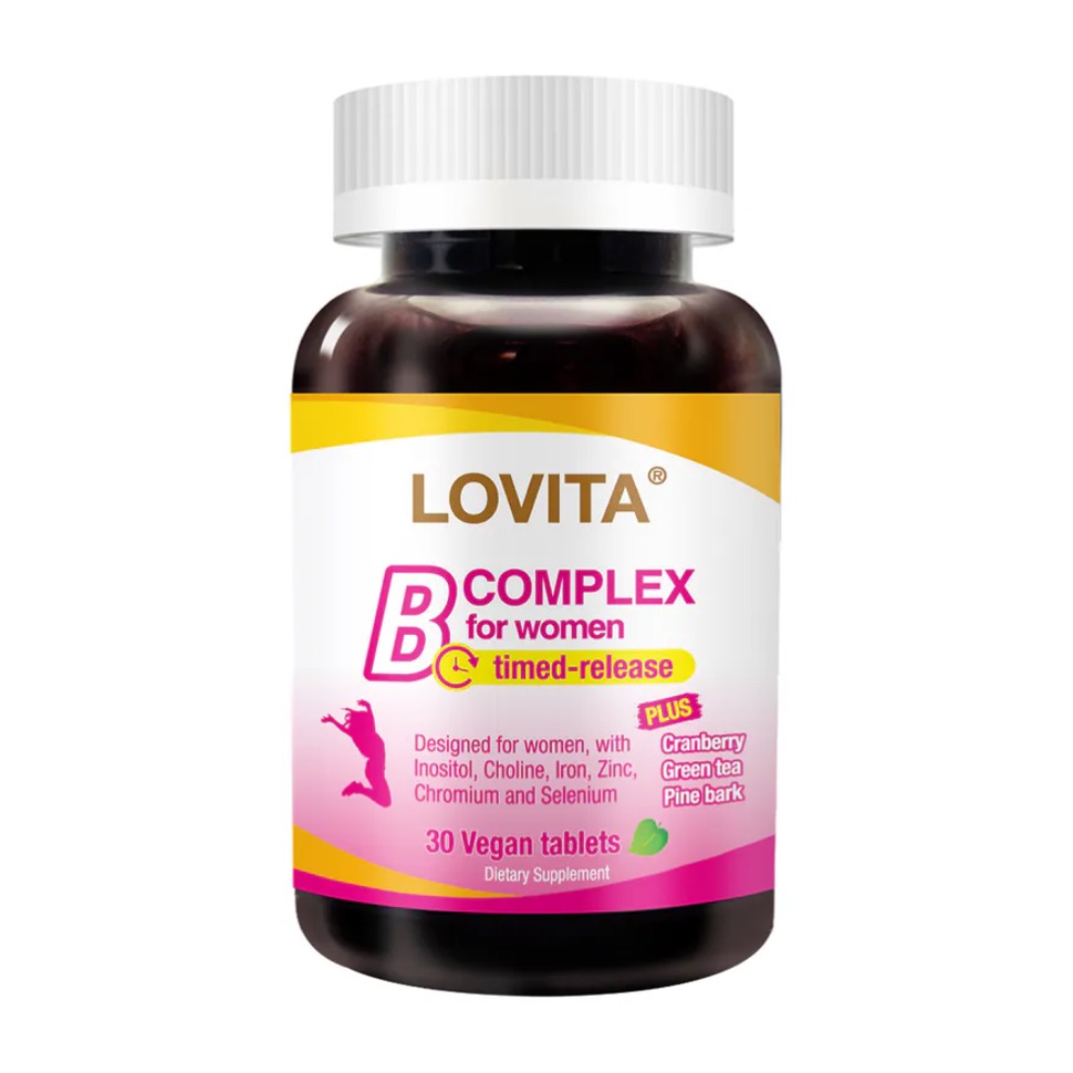 女性B群推薦2.【LOVITA】女性長效緩釋B群